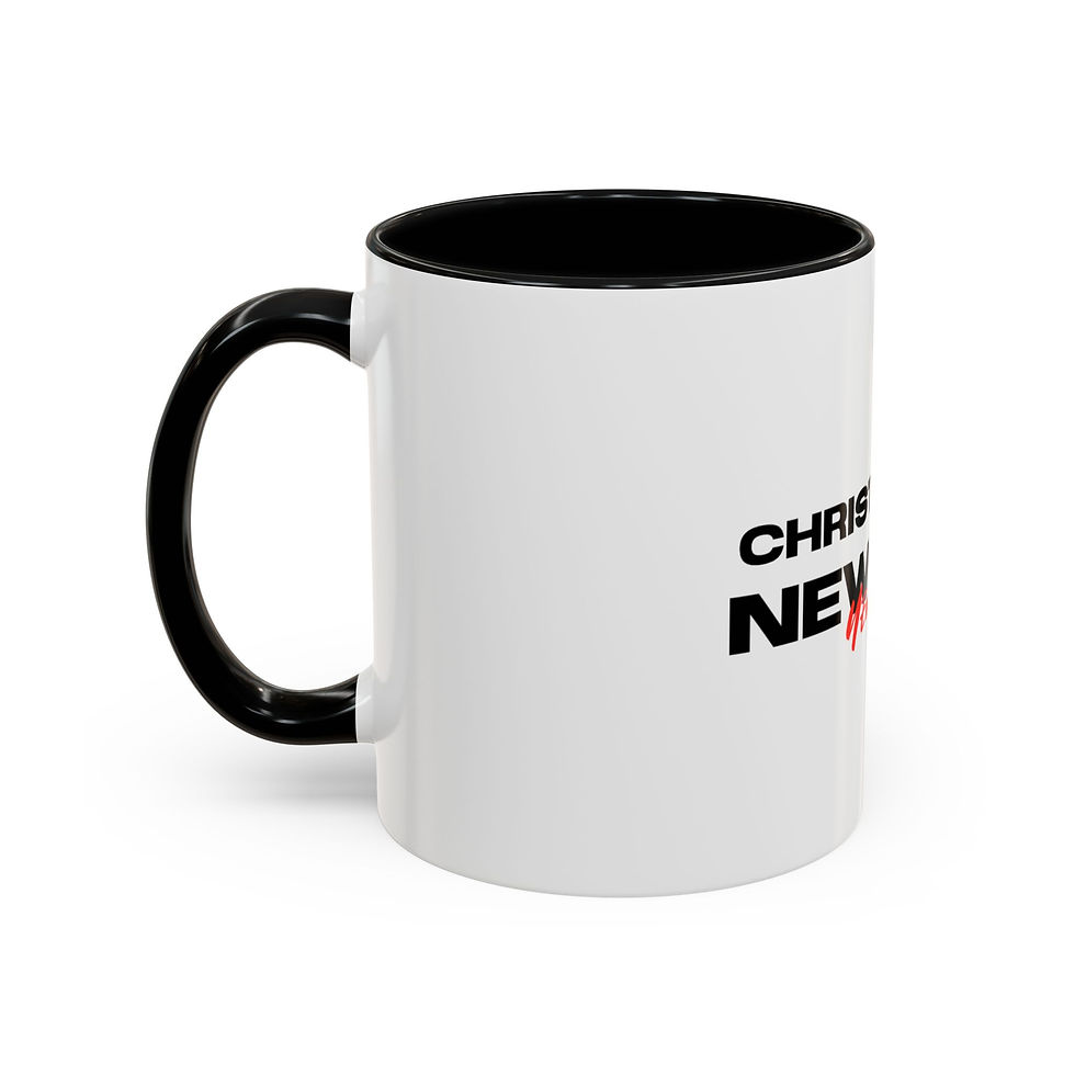 Thumbnail: Christ Nation New York Mug | Faith Coffee Mug, Black Accent