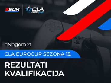 CLA EuroCup eNogomet Sezona 13: Rezultati kvalifikacija