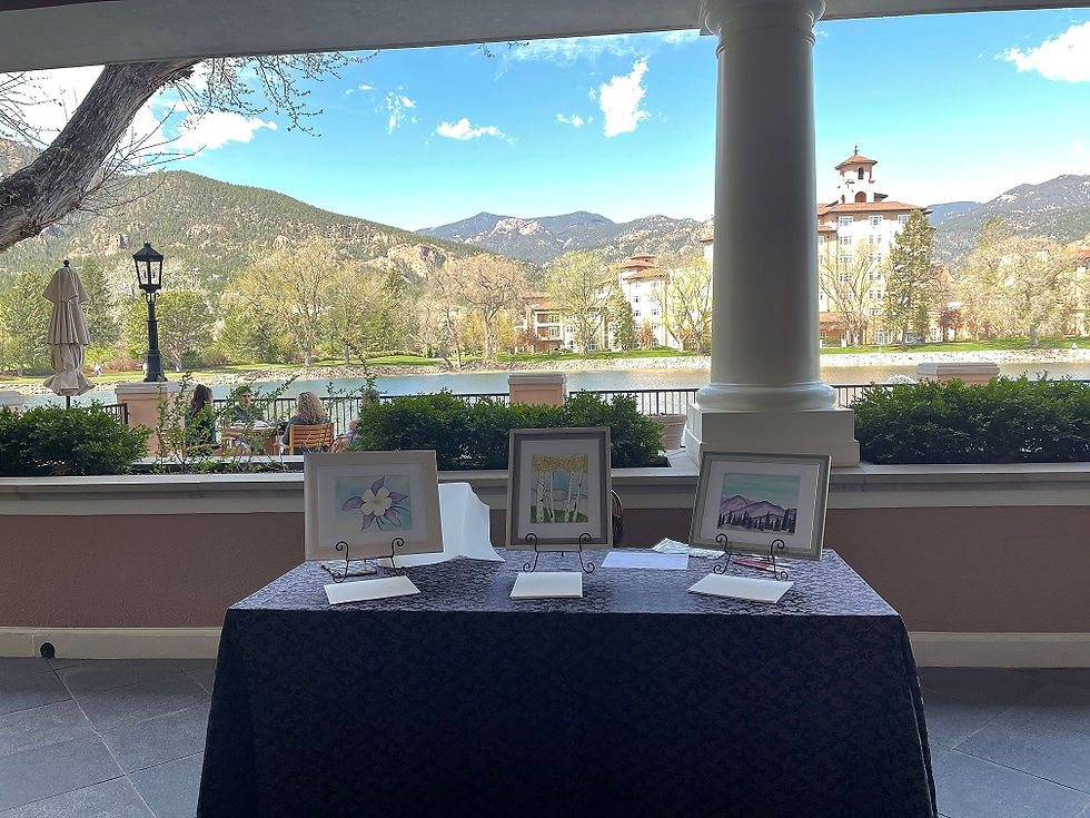 EAE Painting Colorado Framed Examples