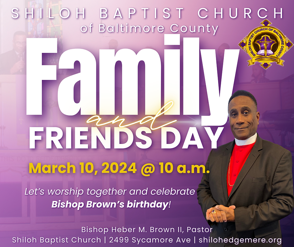 Family & Friends Day