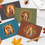 Thumbnail: Fall Leaf Hippie Blonde | 7x5 Note Card Set
