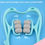 縮圖：Cervical Massager Clip Neck Massage Artifact Six Wheel Neck Kneading Massager Ma