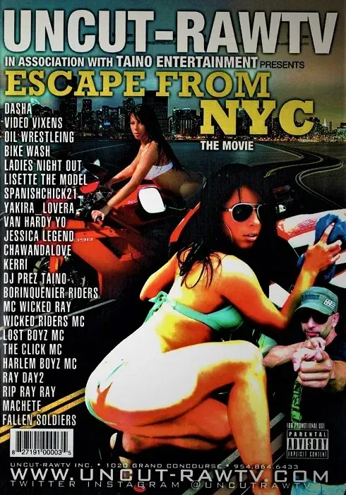 Uncut-Raw Tv | Escape From NYC - Back Of Image