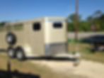 2 horse trailer- Pueblo Gold