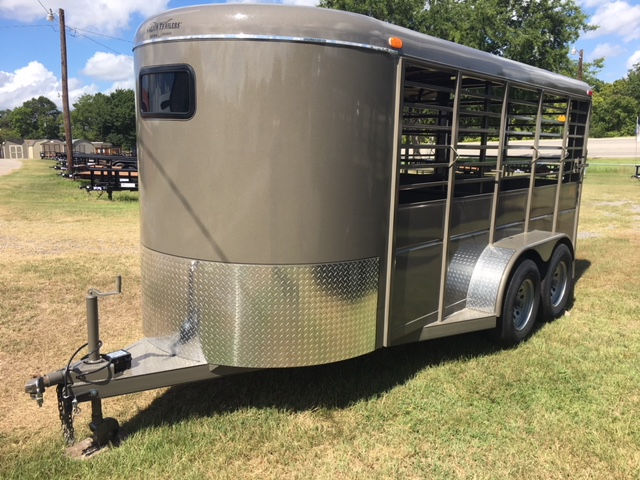 16' AZ Beige Stock Trailer on order