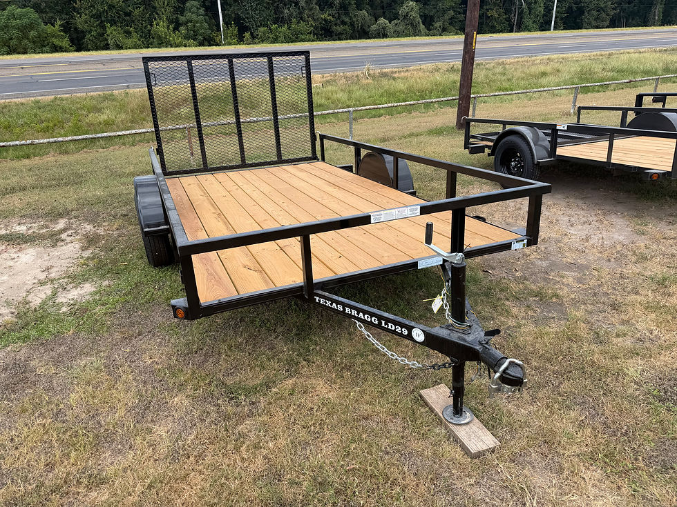 2026 77"x10' Lite Duty Utility Trailer $1,918