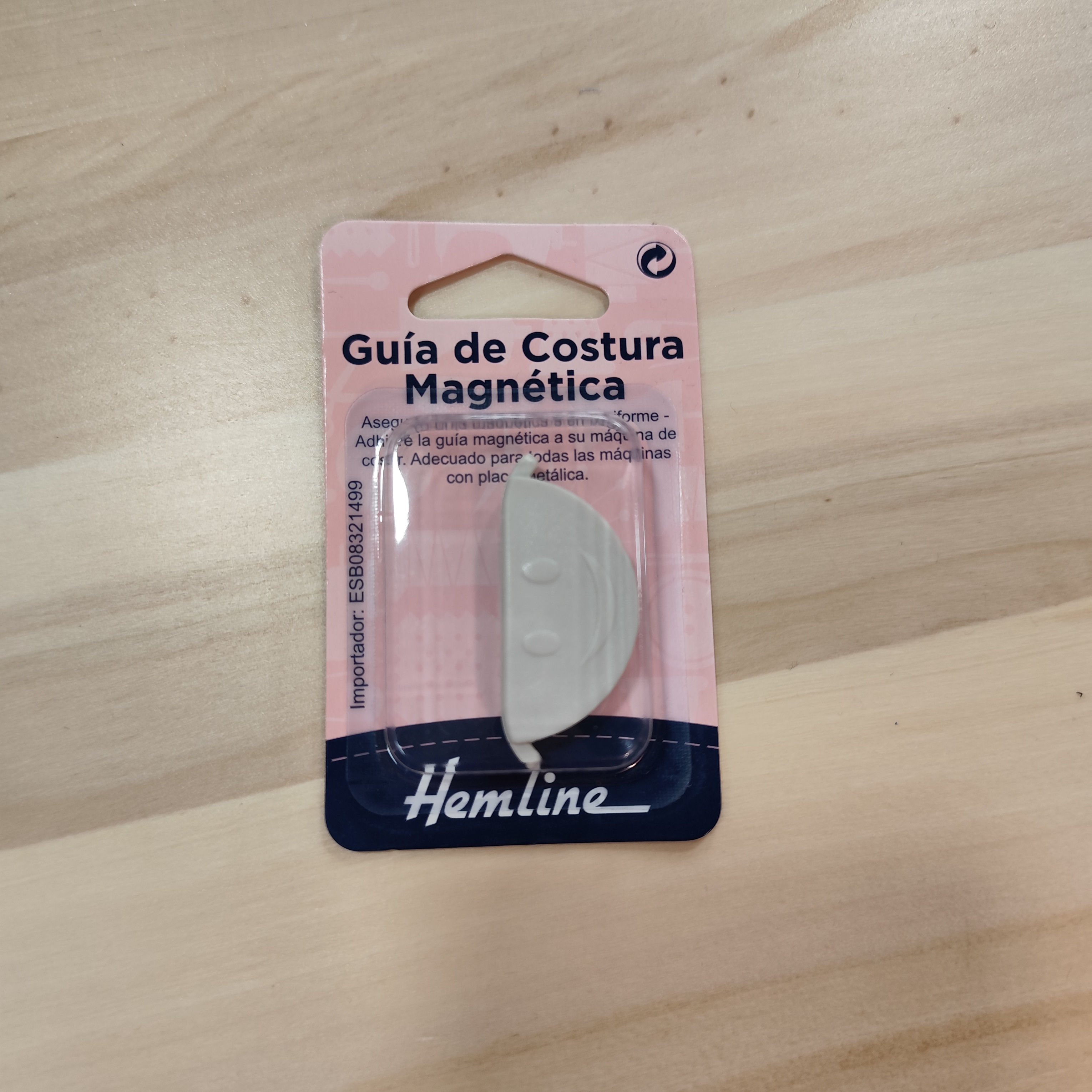 Guía magnética de costura