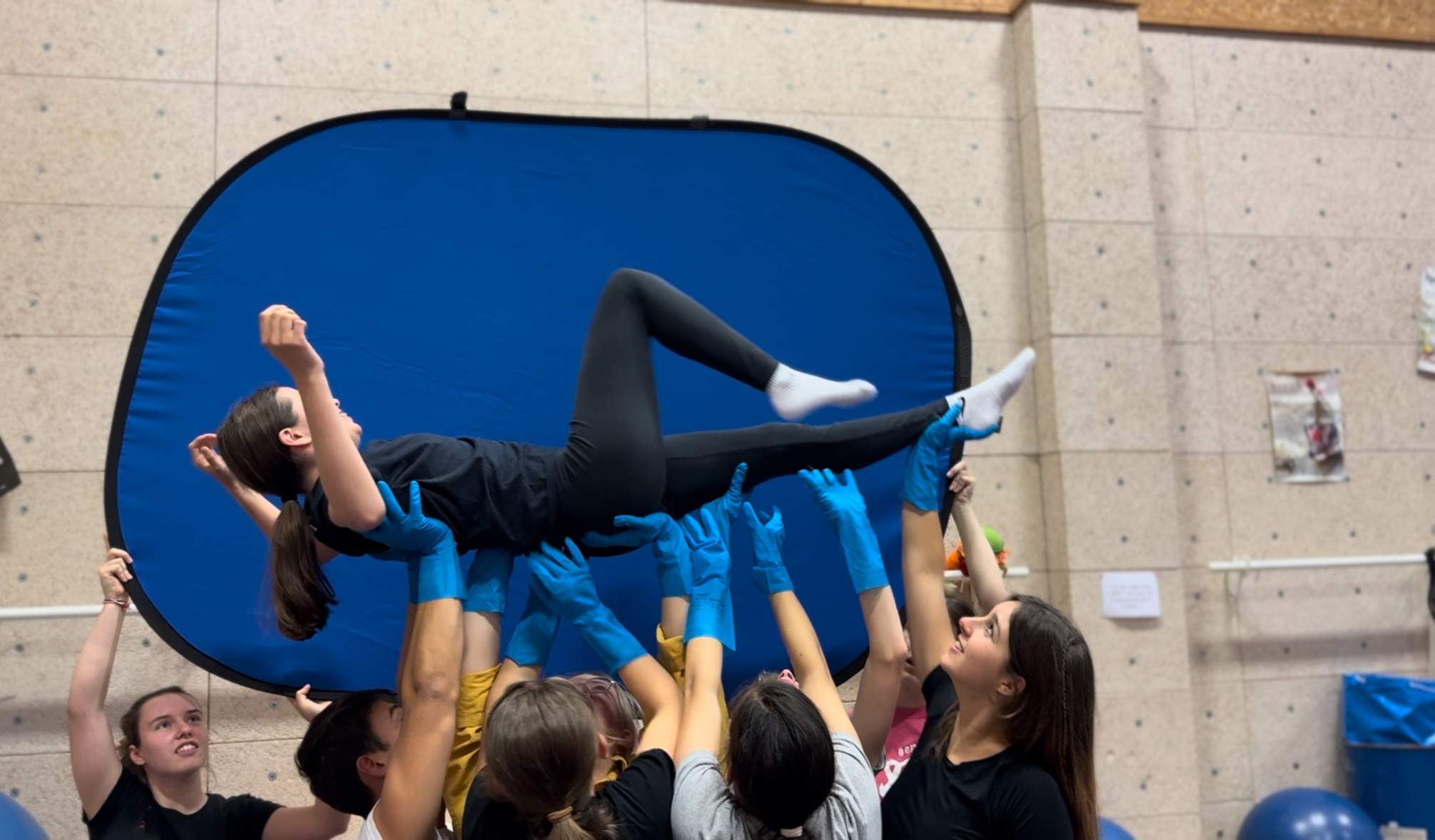 action de médiation in situ — photo du spectacle