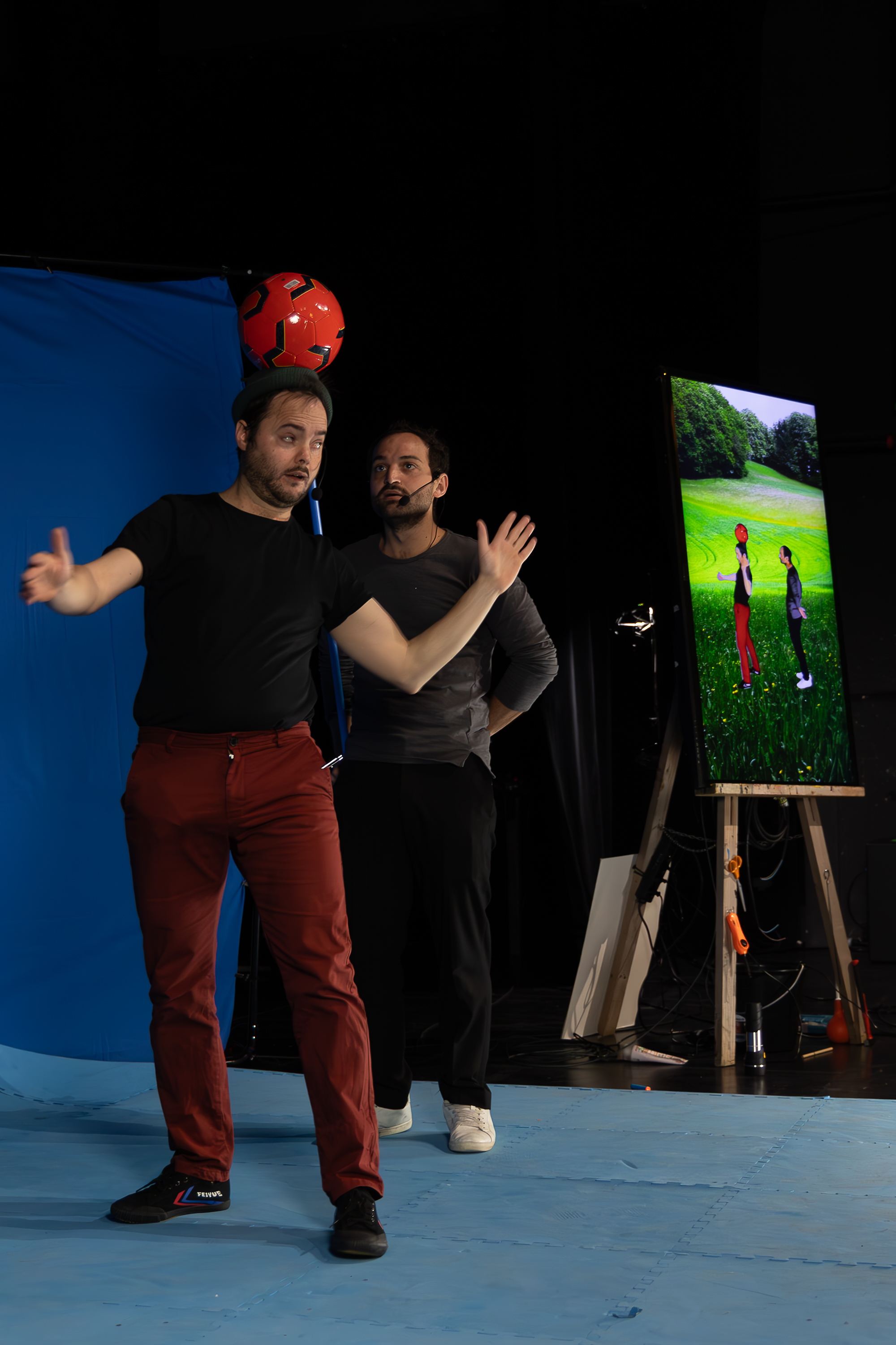 nous on n’a rien vu venir — photo du spectacle