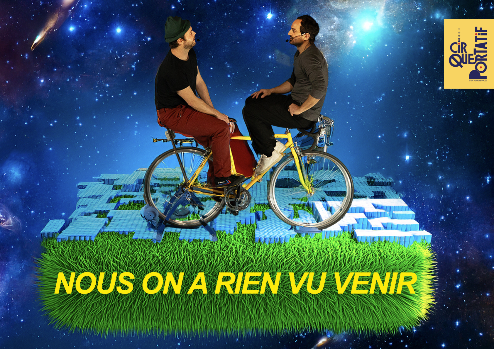 nous on n’a rien vu venir — photo du spectacle