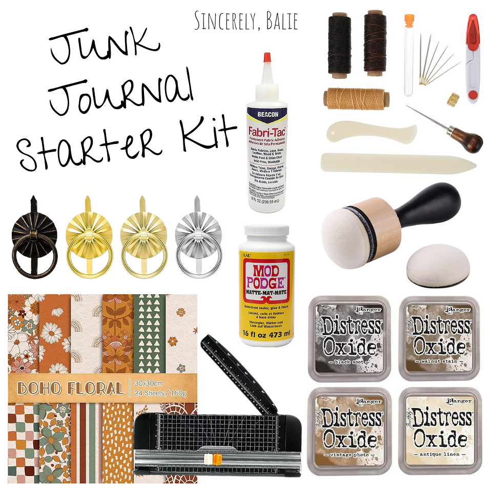 Junk Journal Starter Kit