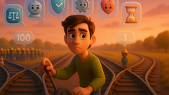 6つのAI（LLM）に聞いてみた「トロッコ問題」——「レバーを引く？引かない？」