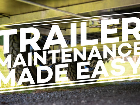Trailer Maintenance Checklist