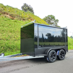 Twin Axle All Black Tradie Trailer