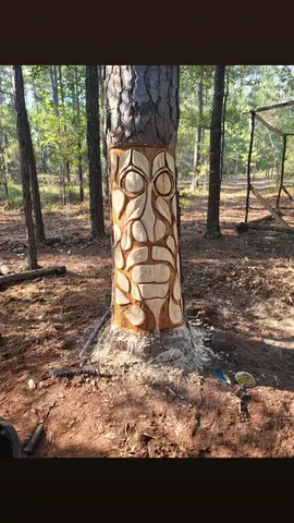 Totems, Staffs, and wood carvings