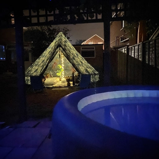 Fully Furnished Bell Tent Hire, Petersfield