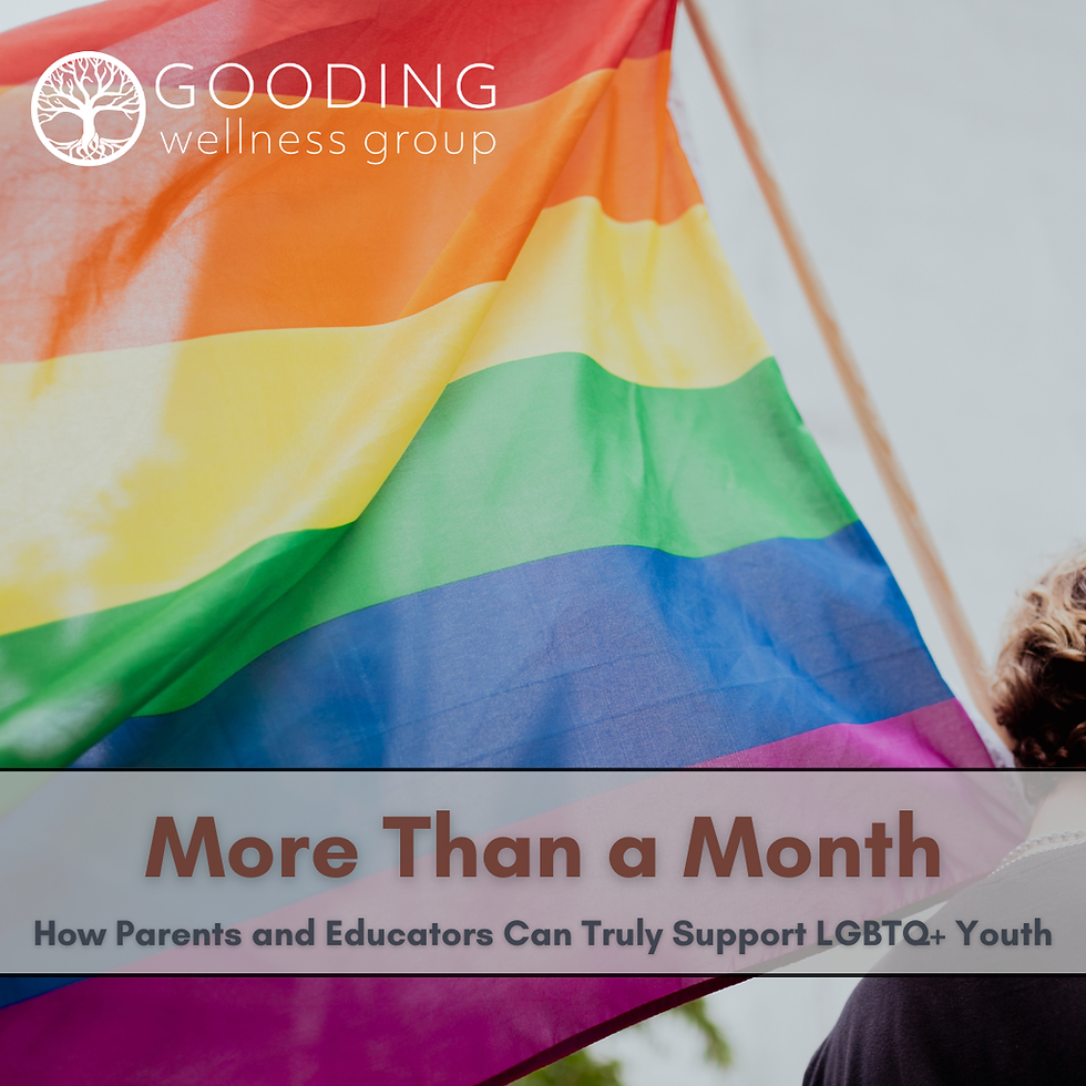 More Than a Month: How Parents and Educators Can Truly Support LGBTQ+ Youth Mental Health