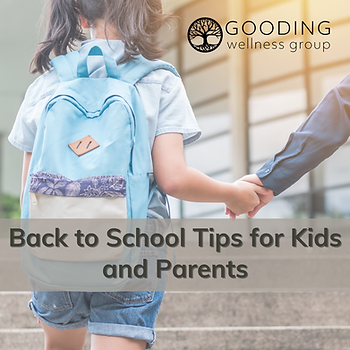 Back to School Mental Health Tips | Gooding Wellness