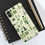 Thumbnail: Green Geometric & Leaf Pattern w/ Semi Colons for Suicide Awareness Phone Case