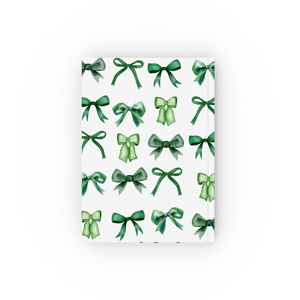 Thumbnail: Coquette Diary, Customizable Dark Coquette Notebook Rococo Watercolor Theme