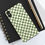 Thumbnail: Floral Checkered Tough Phone Case Ivory