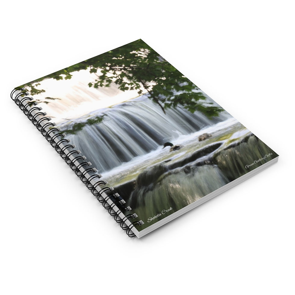 Thumbnail: Spiral Notebook - Shahola Creek Pennsylvania