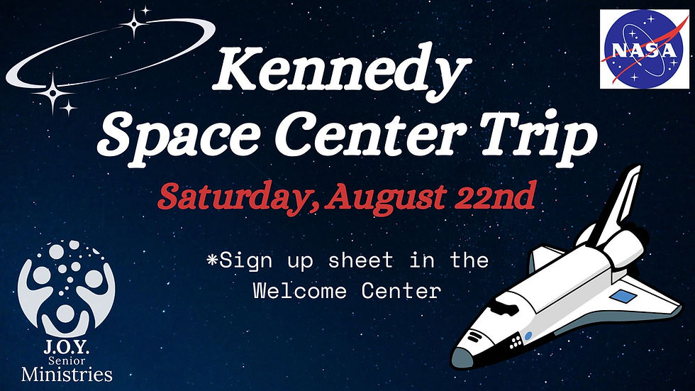 Kennedy Space Center Trip
