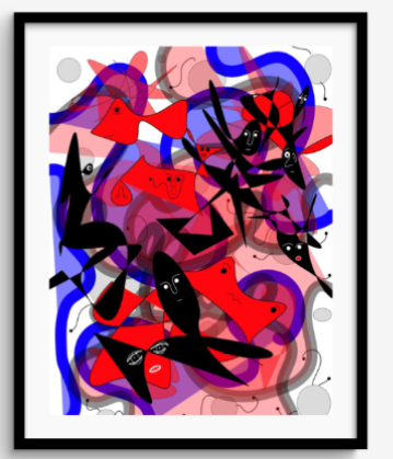 Framed Print 87