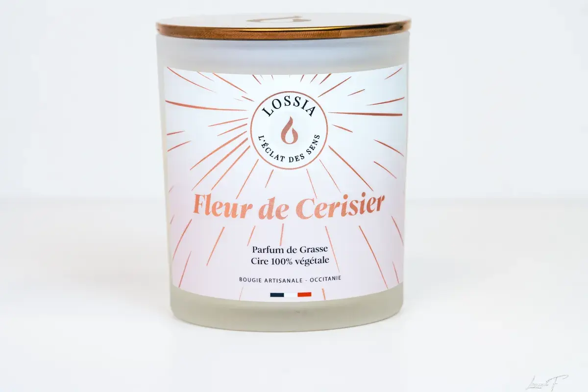 Bougie Fleur de Cerisier