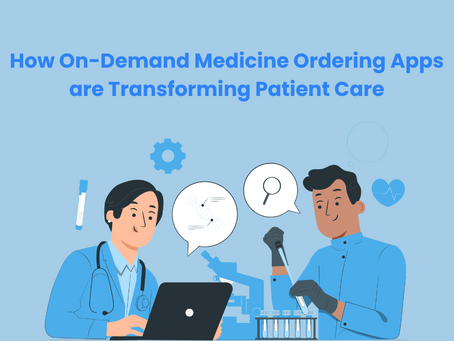 on-demand medicine ordering app