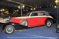 Hispano Suiza J12 Cabriolet by Fernandez-Darrin