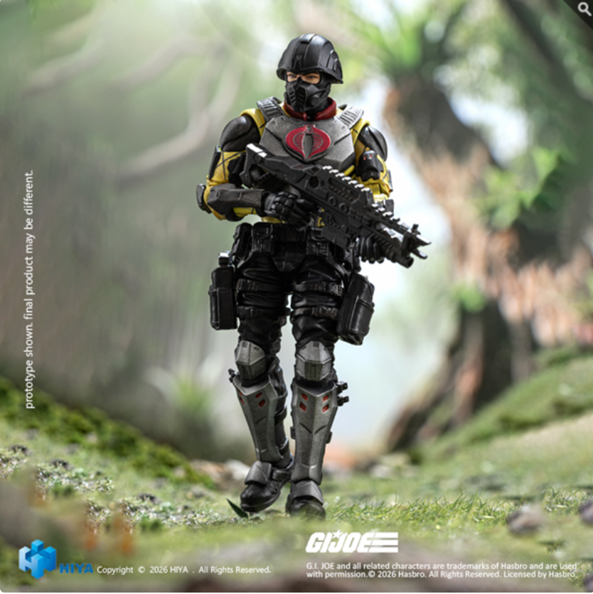 Python Trooper G.I. Joe - Python Trooper 1/18 Scale Action Figure | Collectors Cube