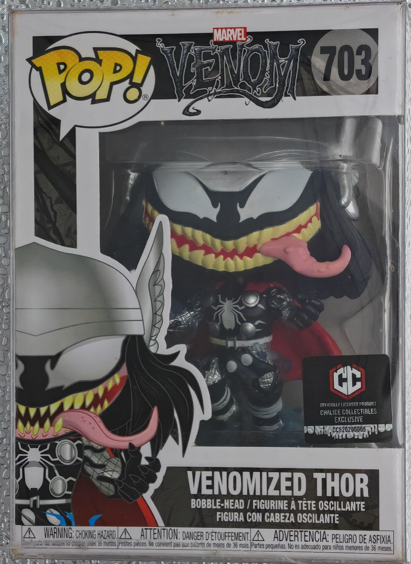 Funko Pop Marvel Venom Venomized Thor 703 (BNIB)