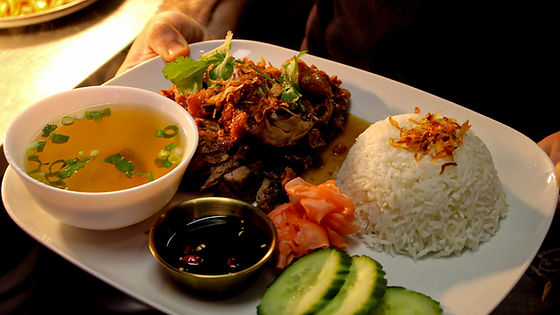 Roasted Duck On Rice