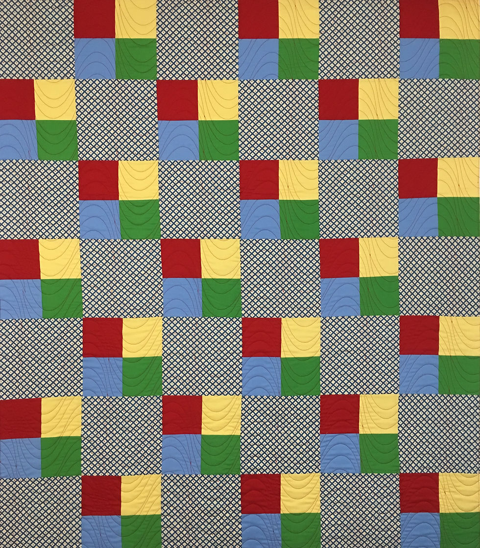 Four Patch Quilt by Debbie Gaston