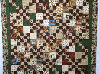 Leslie St.Onge Country Lodge Quilt