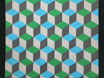 Cindy Lovelace Rhombus Quilt
