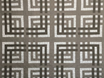 Jill Seward Large Weave Pattern Quilt