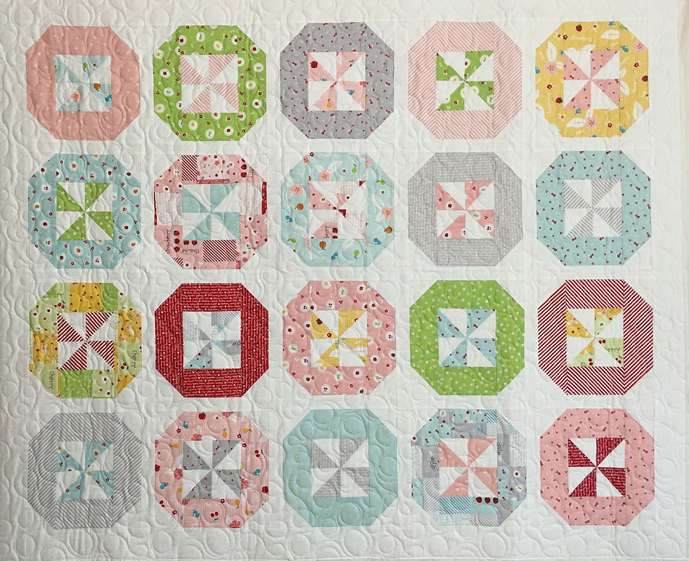 Pinwheels Quilt by Sally Matoushek