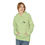 Thumbnail: Cozy Cat & Moon Hoodie | Unisex Fleece Sweatshirt, Witchy Gift, Cute Cat Design