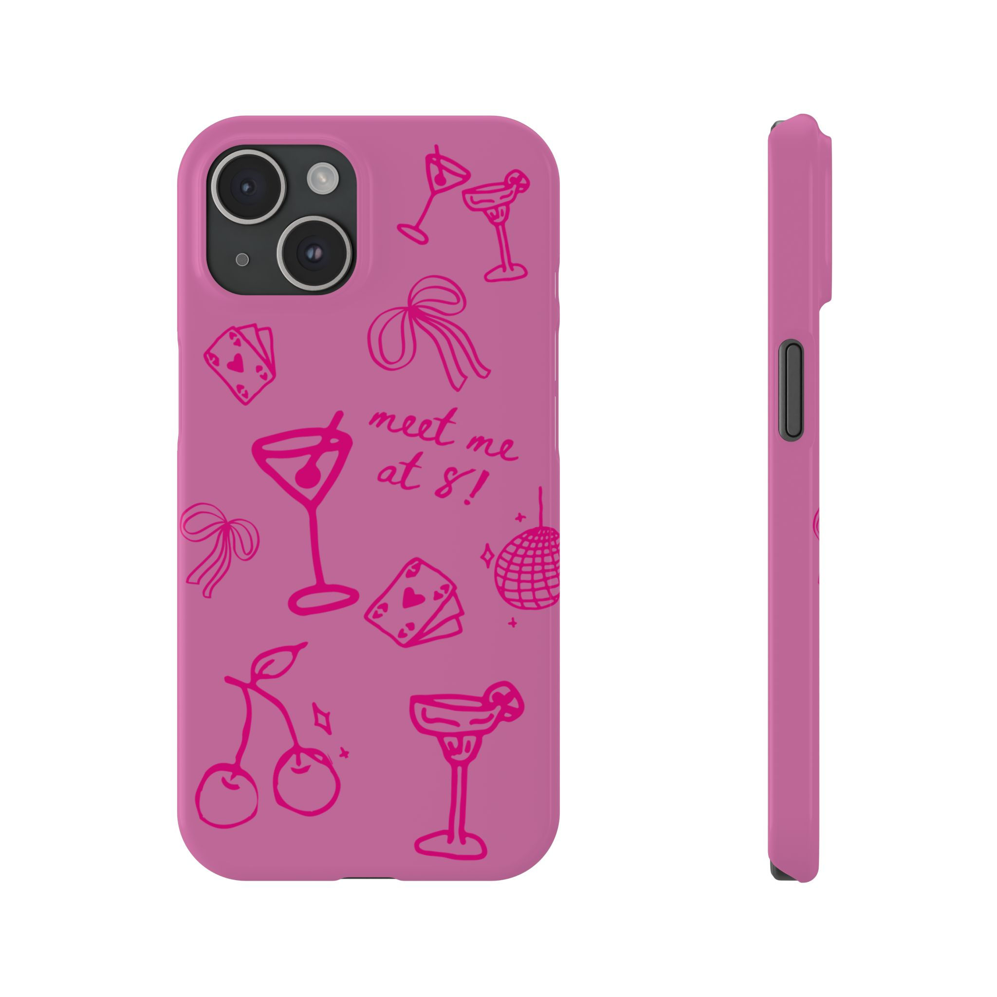 Soaked in Sips - Slim Phone Cases