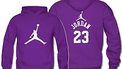 sudadera jordan morada