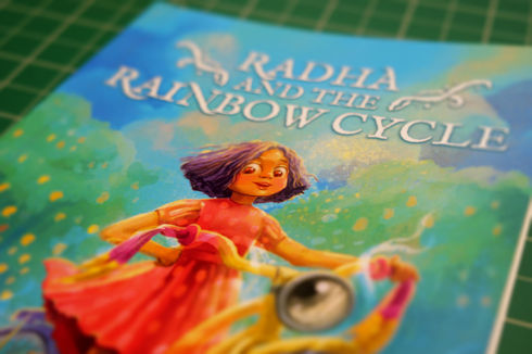 Radha and the Rainbow Cycle Book cover