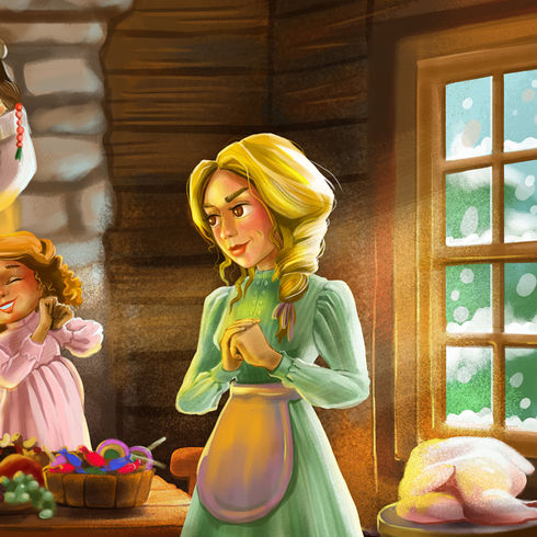 She has saved money for the Christmas Buttle