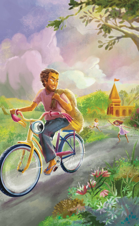 Thief stole Radha's cycle