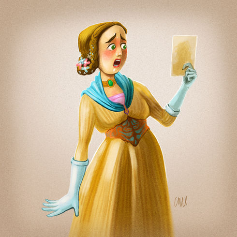 Elder daughter is shocked to see her ugly husband