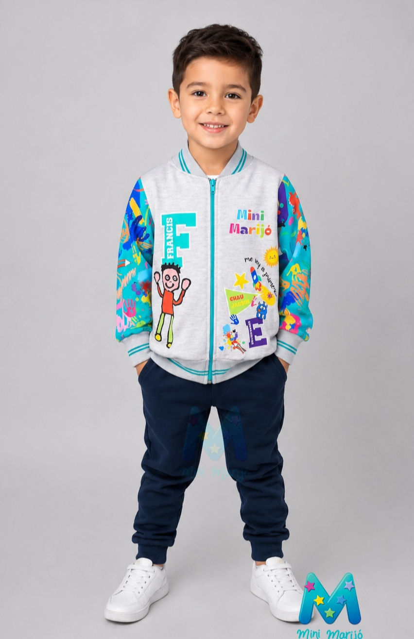 Campera de egresados jardin Universitaria Dibujemos
