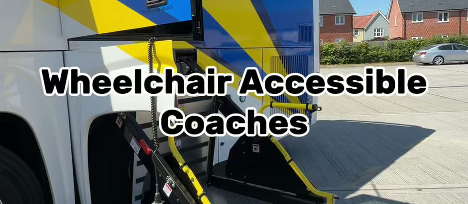 Galloway Travel wheelchair accessible coach lift in action, designed to help schools, cadet groups, and educational organisations travel more comfortably and inclusively.