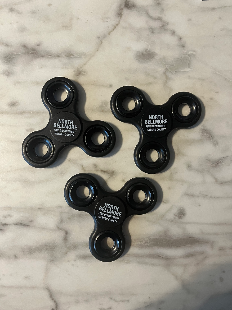 Custom North Bellmore Fire Department Nassau County Fidget Spinners