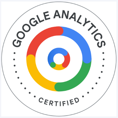 Google Analytics Certification Badge